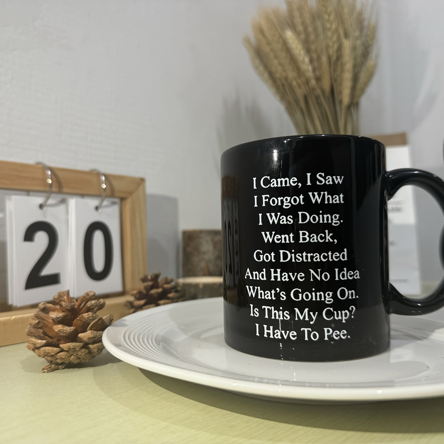 1pc, Coffee Seniors Mug, 11oz Ceramic Coffee Cups, Birthday Gifts, Christmas Gifts