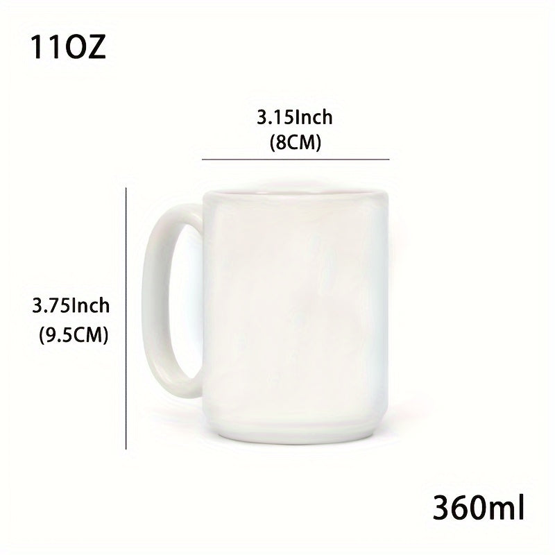 1pc, Coffee Seniors Mug, 11oz Ceramic Coffee Cups, Birthday Gifts, Christmas Gifts