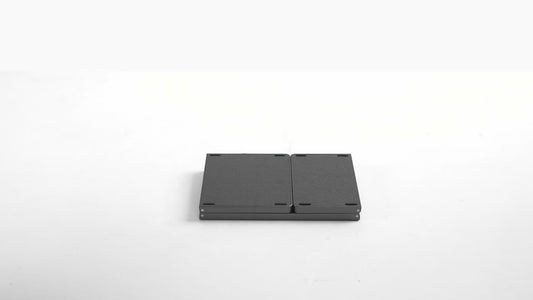 Seenda Foldable Wireless Bluetooth Keyboard Rechargeable Folding Portable Keyboards for PC Mac Smartphone Windows iOS Android
